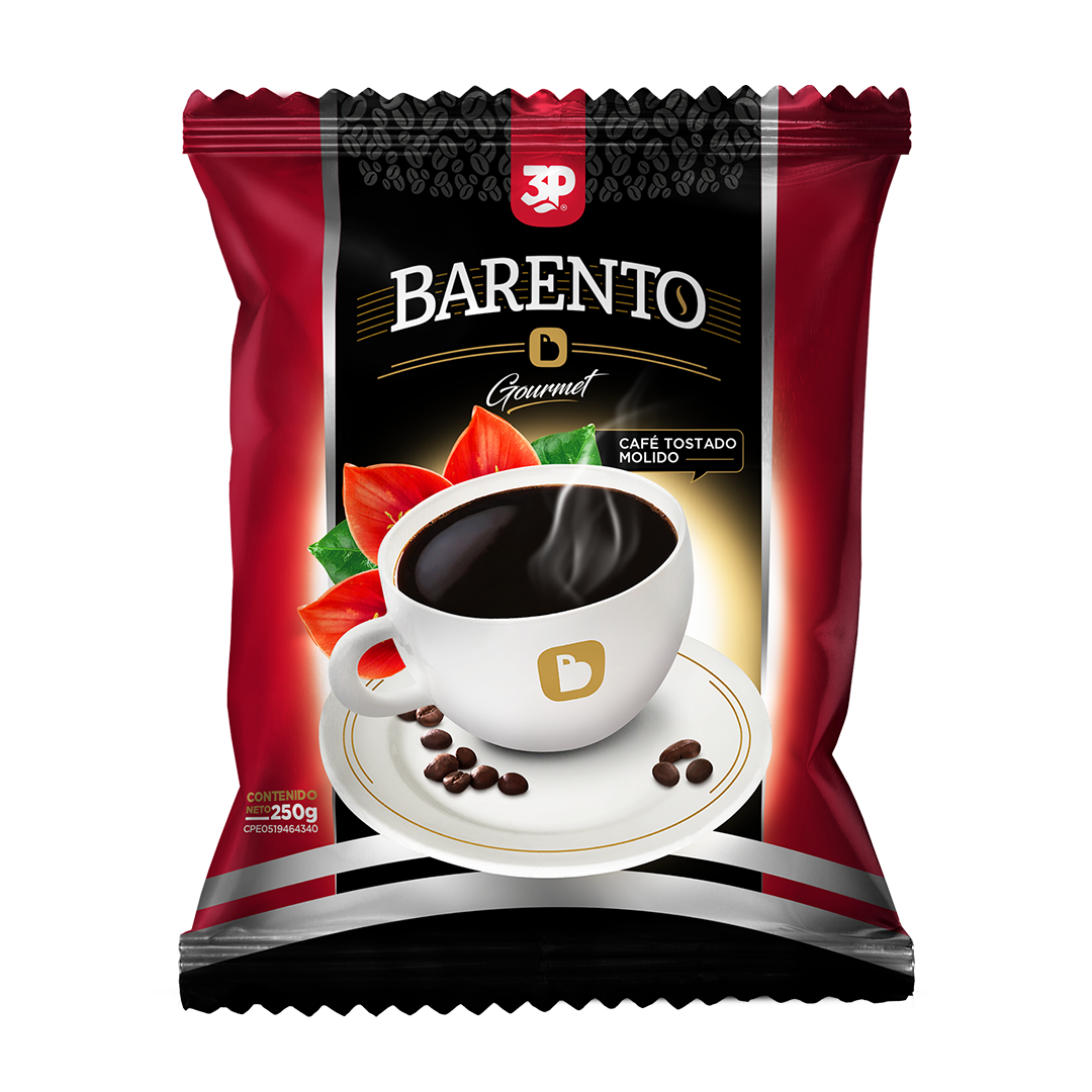 Café Barento Gourmet 250g (Bulto de 12 Bolsas)