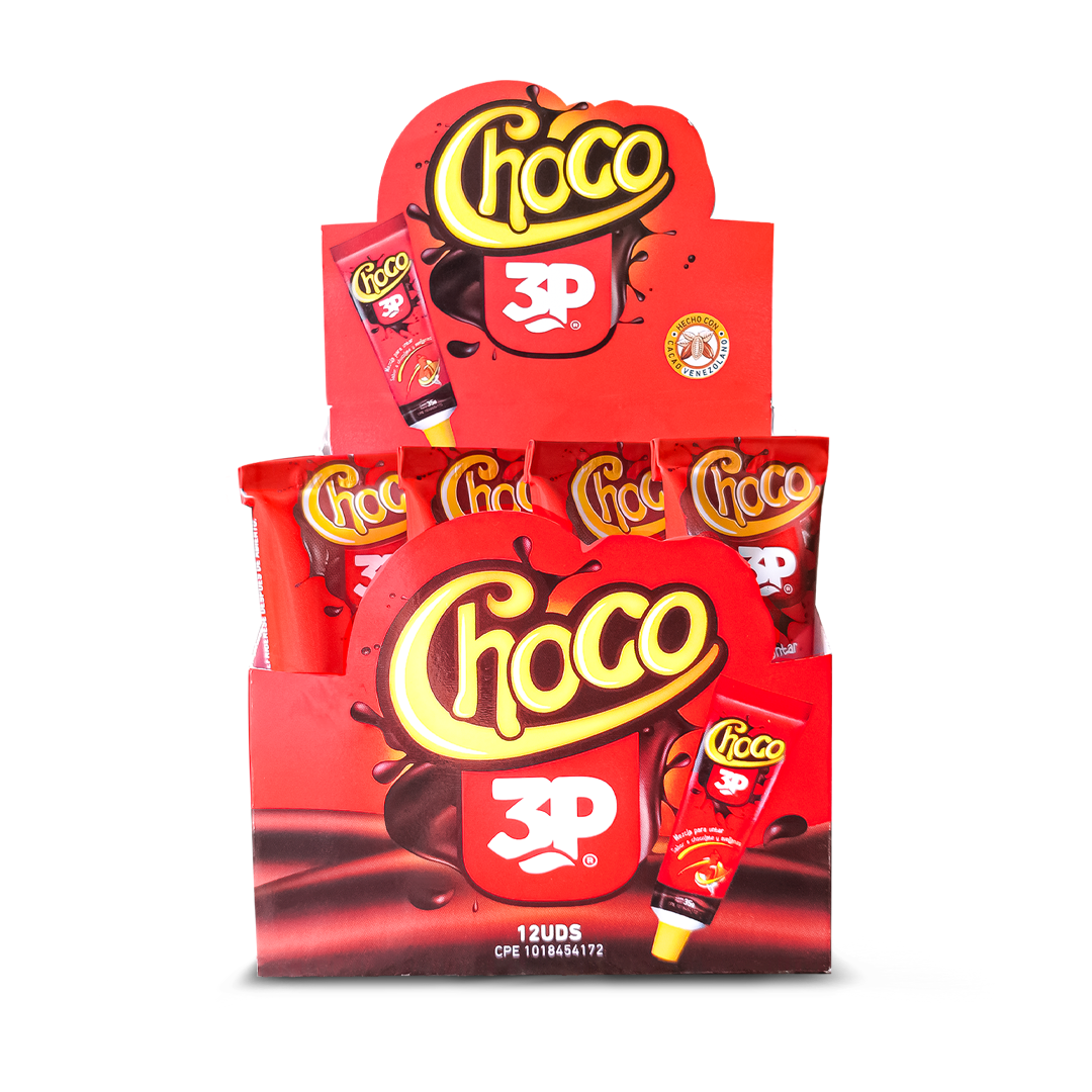 Choco Tubito de 35gr (Caja de 2 Display de 12 Unidades)