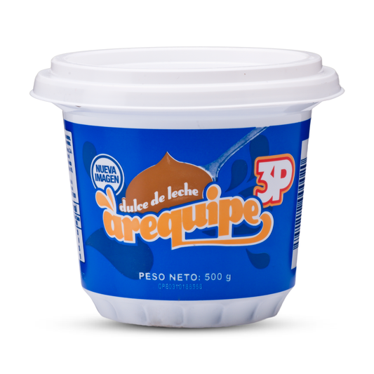 Arequipe Tradicional 500gr (Caja de 6 Tinas)
