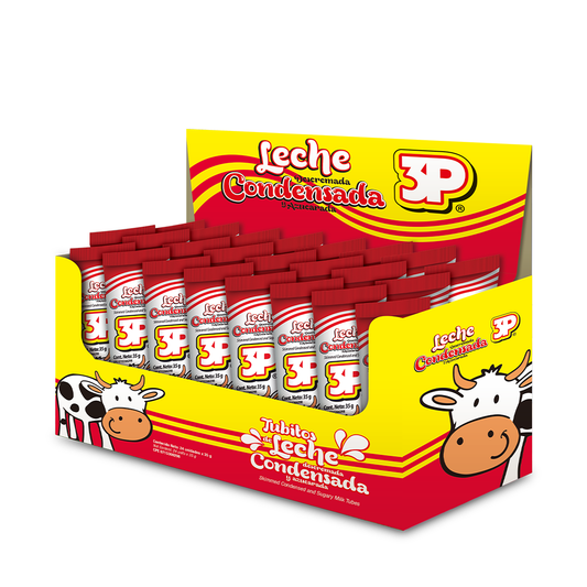 Leche condensada tubito 35g (Caja 2 Display de 24 Unidades)